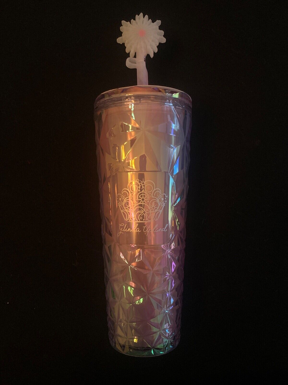 Starbucks X Wicked Glinda Upland Tumbler With Straw Prism Cup 24oz NEW! - Sold on eBay December 20th, 2024 for $110.50 (35 bids) 