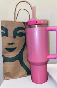 Stanley x Starbucks Winter Pink 40oz Tumbler (2024 Target Exclusive) New In Hand - Sold on eBay January 14th, 2024 for $250.00 (1 bids) 
