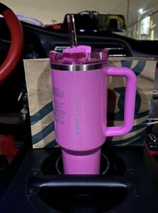 Starbucks x Stanley Cup Holiday Tumbler 40 oz Winter Pink ? - Sold on eBay January 4th, 2024 for $242.50 (38 bids) 