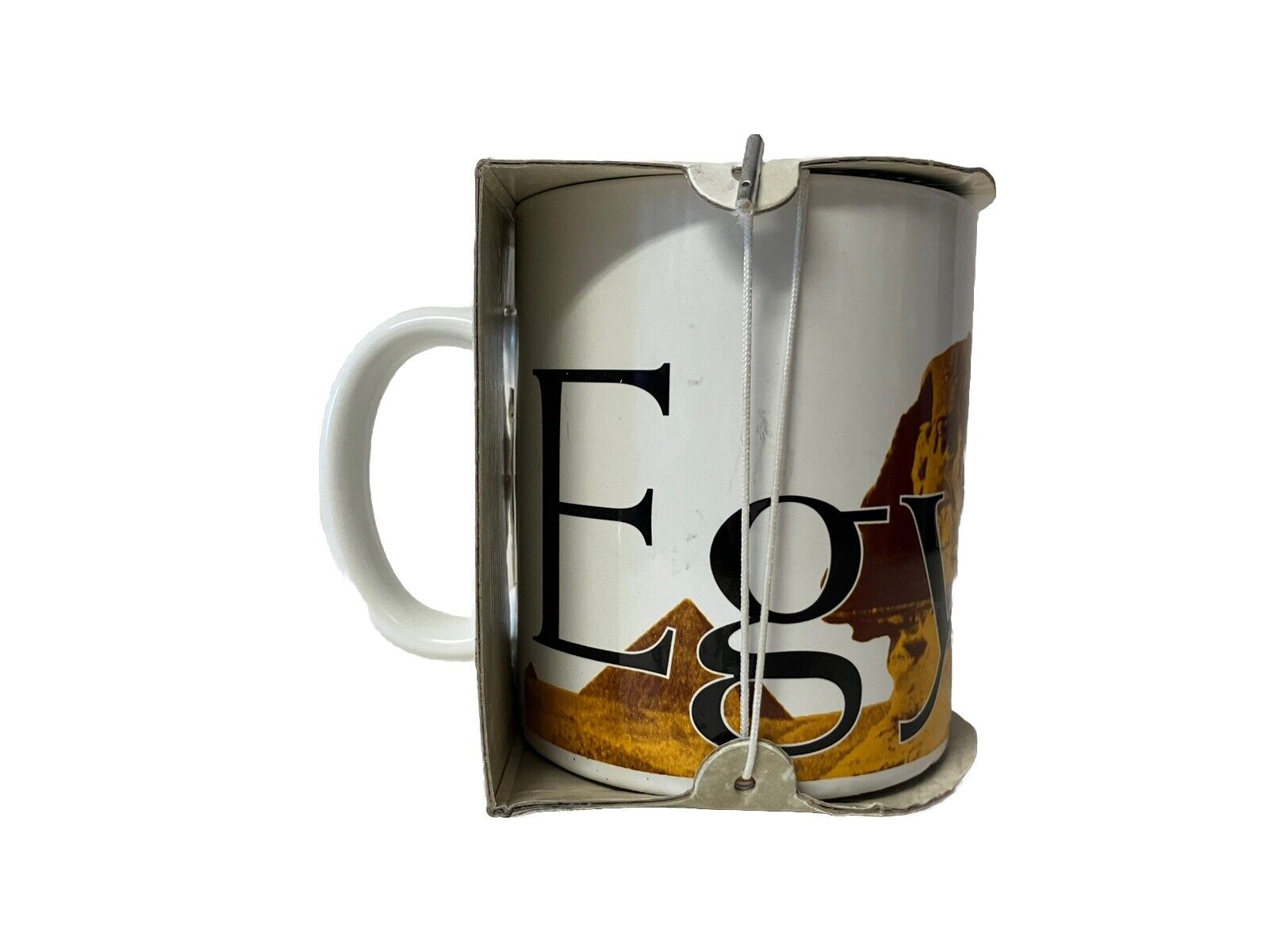 Starbucks City Mug Collectors Series Egypt 2002 Sphinx Pyramid 16oz ORIGINAL BOX - Sold on eBay January 8th, 2025 for $84.95