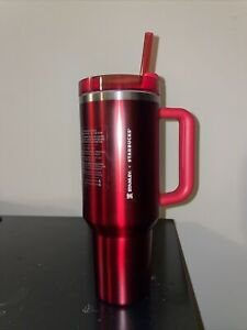 Starbucks X Stanley Holiday 2023 Collab (40 oz) Red Tumbler - Sold on eBay November 11th, 2023 for $160.00 (39 bids) 