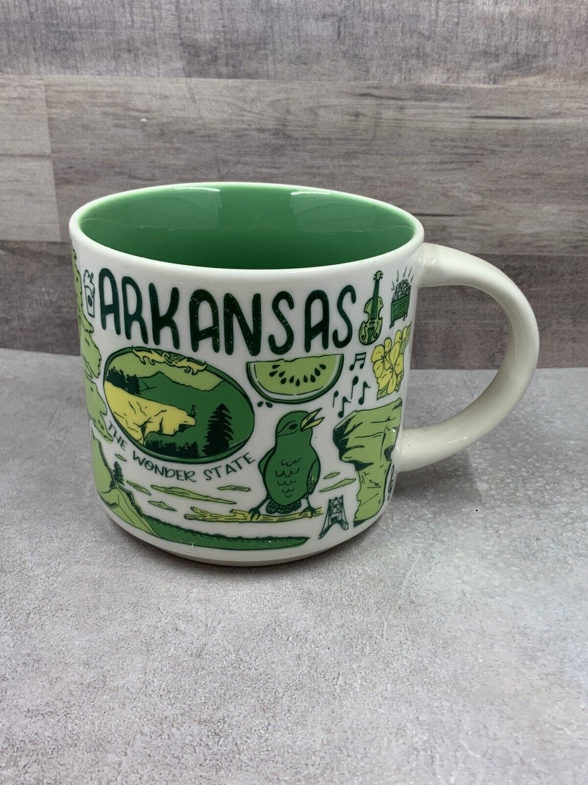 Starbucks Been There Series  Arkansas 14 Oz Coffee Mug Collectible 2019 - Sold on eBay February 16th, 2025 for $85.00