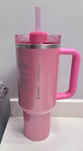 Stanley x Starbucks Exclusive 2024 Pink 40oz Tumbler NEW Early Release!!! - Sold on eBay December 25th, 2023 for $195.00