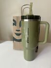 Starbucks x Stanley Olive Green 40oz Tumbler Glitter Fall Release 2024 New - Sold on eBay September 9th, 2024 for $85.00