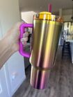RARE Starbucks x Stanley Summer Sunset 2024 Collab 40 oz Tumbler Gold IN HAND! - Sold on eBay July 9th, 2024 for $89.90