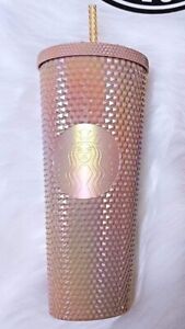 Starbucks BNWT Philippines Champagne Wood Studded Tumbler!! Flawless!! - Sold on eBay September 19th, 2023 for $189.99