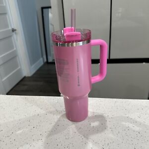 Stanley x Starbucks Winter Pink 40oz Tumbler Target Exclusive - Sold on eBay January 17th, 2024 for $305.00 (31 bids) 