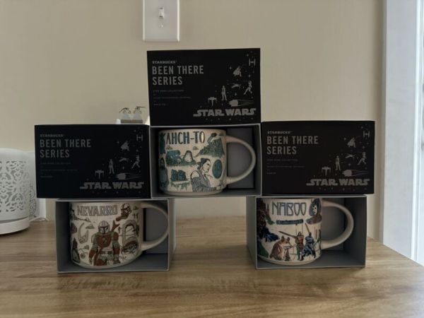 2022 Starbucks Disney Star Wars Been There Mug Set Naboo Nevarro Ahch-To  NEW - Sold on eBay May 11th, 2024 for $109.99