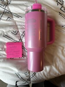 Stanley x Starbucks Winter Pink 40oz Tumbler (2024 Target Exclusive) New In Hand - Sold on eBay January 12th, 2024 for $240.50 (34 bids) 