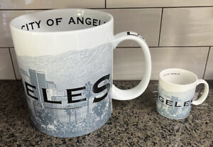 Starbucks NEW 2.5 gallons HUGE Los Angeles Mug Skyline Series, plus 18 oz Mug - Sold on eBay November 25th, 2023 for $399.95