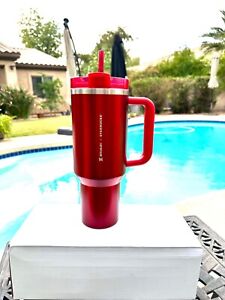 ?NEW LIMITED Starbucks x Stanley Cup Holiday 2023 Collab (40 oz) Red Tumbler ? - Sold on eBay November 18th, 2023 for $150.00