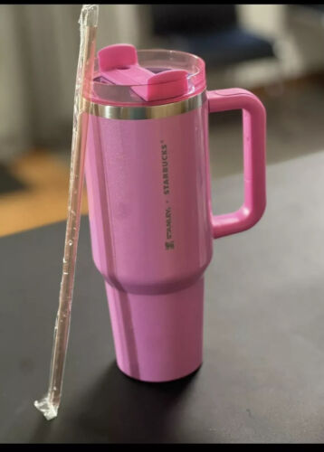 Stanley x Starbucks Winter Pink 40oz Tumbler 2024 Target Exclusive New In Hand - Sold on eBay August 19th, 2024 for $95.00