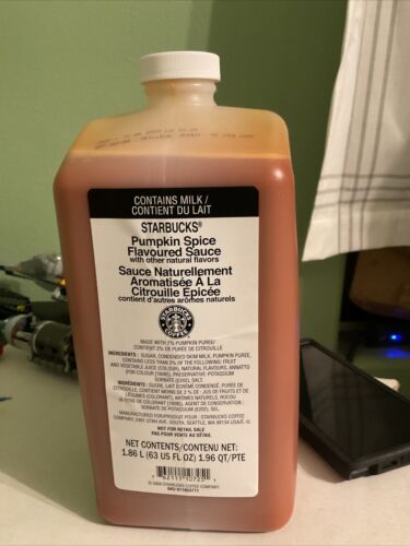STARBUCKS PUMPKIN SPICE  SAUCE BB FEB 2025 - Sold on eBay September 8th, 2024 for $75.00