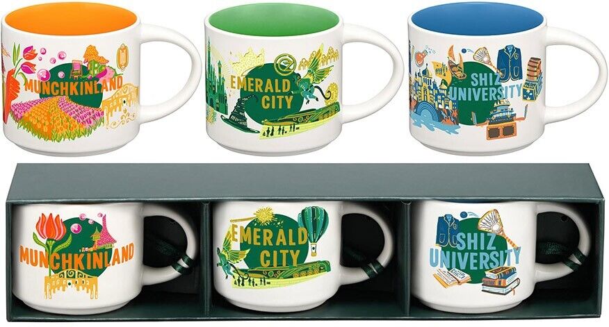 Wicked Starbucks Discovery Series Demitasse Ornament Set - Sold on eBay January 3rd, 2025 for $89.98