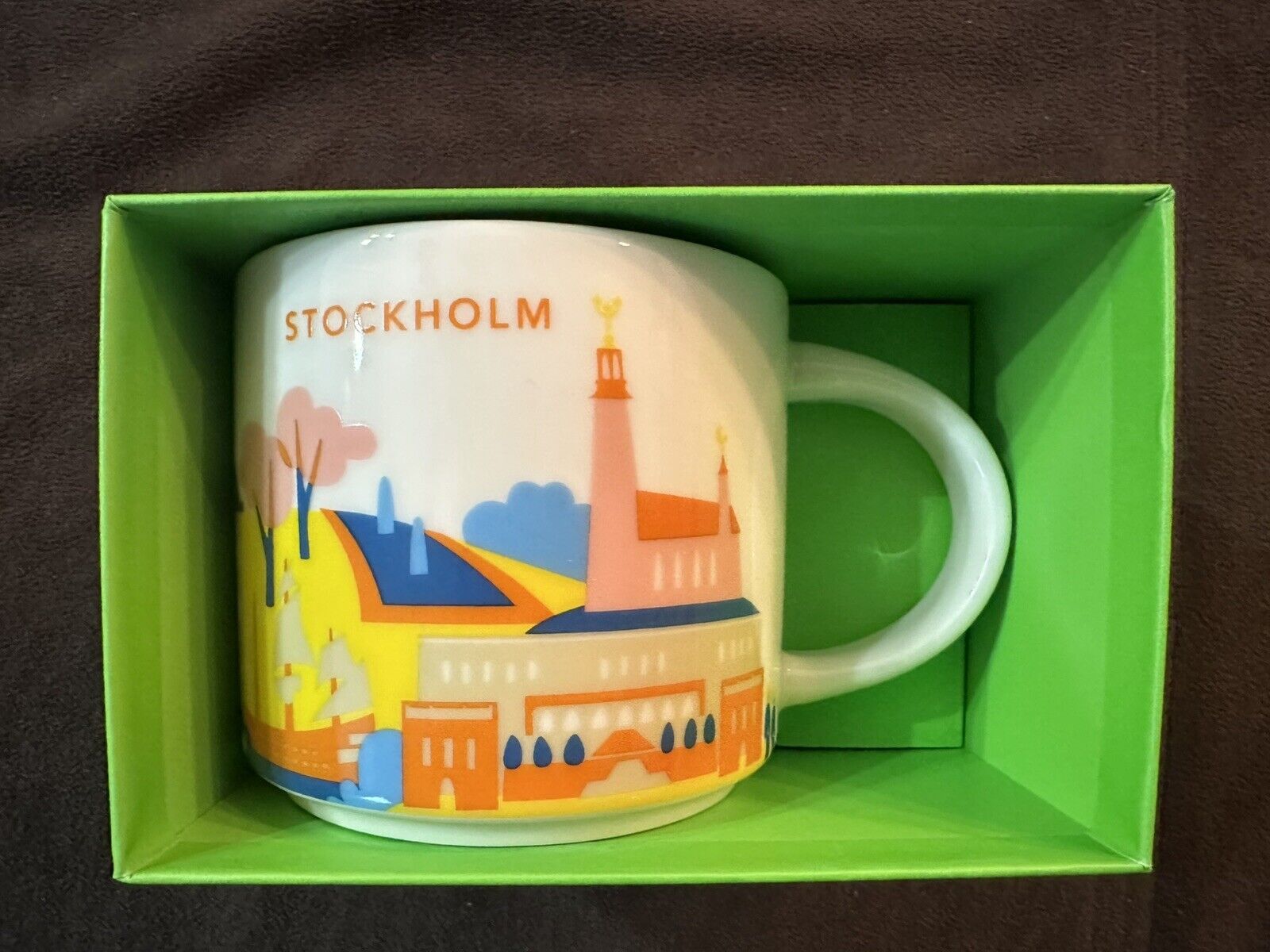 STARBUCKS COFFEE MUG  You Are Here Collection — STOCKHOLM, SWEDEN ?? - Sold on eBay March 15th, 2025 for $68.00