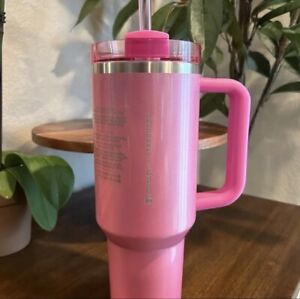 STANLEY x STARBUCKS Exclusive Tumbler 40OZ Winter Pink New 2024 SAME DAY SHIP! - Sold on eBay January 6th, 2024 for $285.00 (22 bids) 