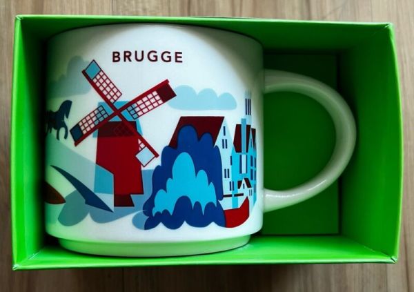 Starbucks BRUGGE ?? Belgium  YOU ARE HERE  Collection Coffee Mug 16oz  New - Sold on eBay September 22nd, 2024 for $79.99