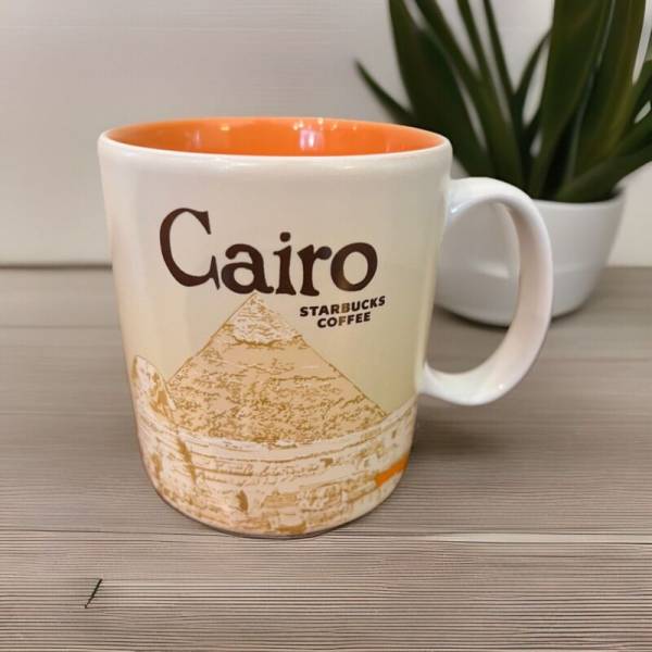 2017 Starbucks CAIRO Mug Collector Series Egypt 16 oz VERY RARE Pyramids - Sold on eBay October 23rd, 2024 for $129.00
