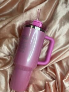 Stanley x Starbucks Winter Pink 40oz Tumbler (2024 Target Exclusive) - Sold on eBay January 21st, 2024 for $212.50 (39 bids) 