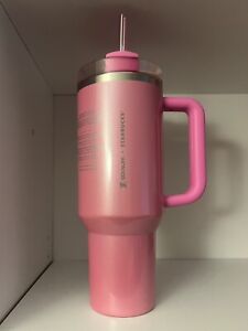 Stanley x Starbucks Exclusive 2024 Pink 40oz Tumbler NEW Early Release!!! - Sold on eBay January 8th, 2024 for $350.00 (52 bids) 
