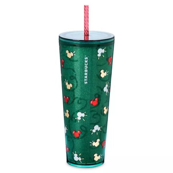 Mickey Mouse Icon Holiday Lights Starbucks Tumbler with Straw – Disney Parks - Sold on eBay October 12th, 2024 for $89.99