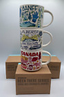 Starbucks Banff Canada Alberta Mug Been There Series Coffee Mugs Trio