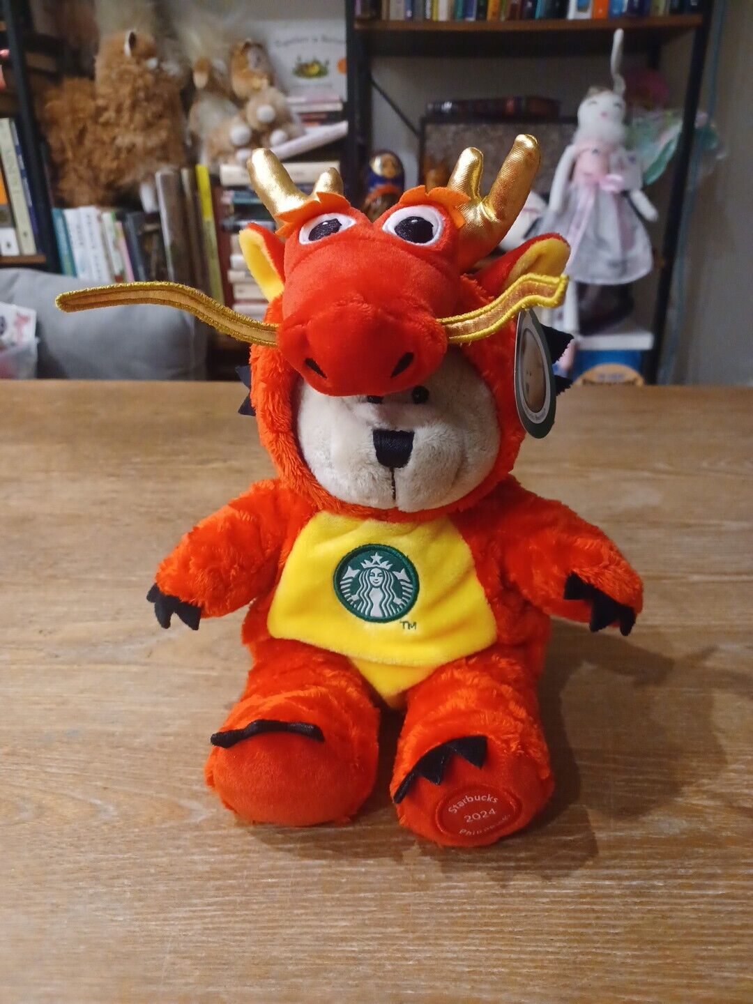 2024 Starbucks Bearista Bear Brand NEW YEAR Dragon Red bear WITH TAG Philippines - Sold on eBay January 19th, 2025 for $139.00