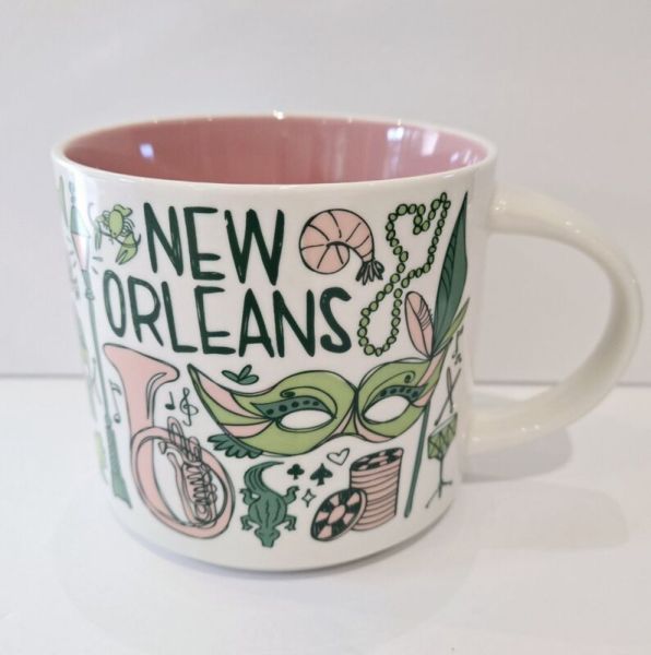 Starbucks New Orleans Been There Series Retired Mug Mardi Gras Bourbon New - Sold on eBay October 25th, 2024 for $84.95