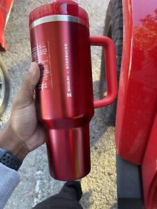 2023 Holiday Red Starbucks & Stanley 40oz Tumbler - Sold on eBay November 21st, 2023 for $160.50 (13 bids) 