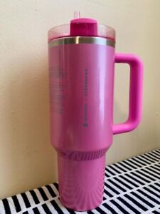 Stanley X Starbucks Tumbler 40 Oz Pink Limited Edition Target Brand  (IN HAND) - Sold on eBay February 8th, 2024 for $250.50 (18 bids) 