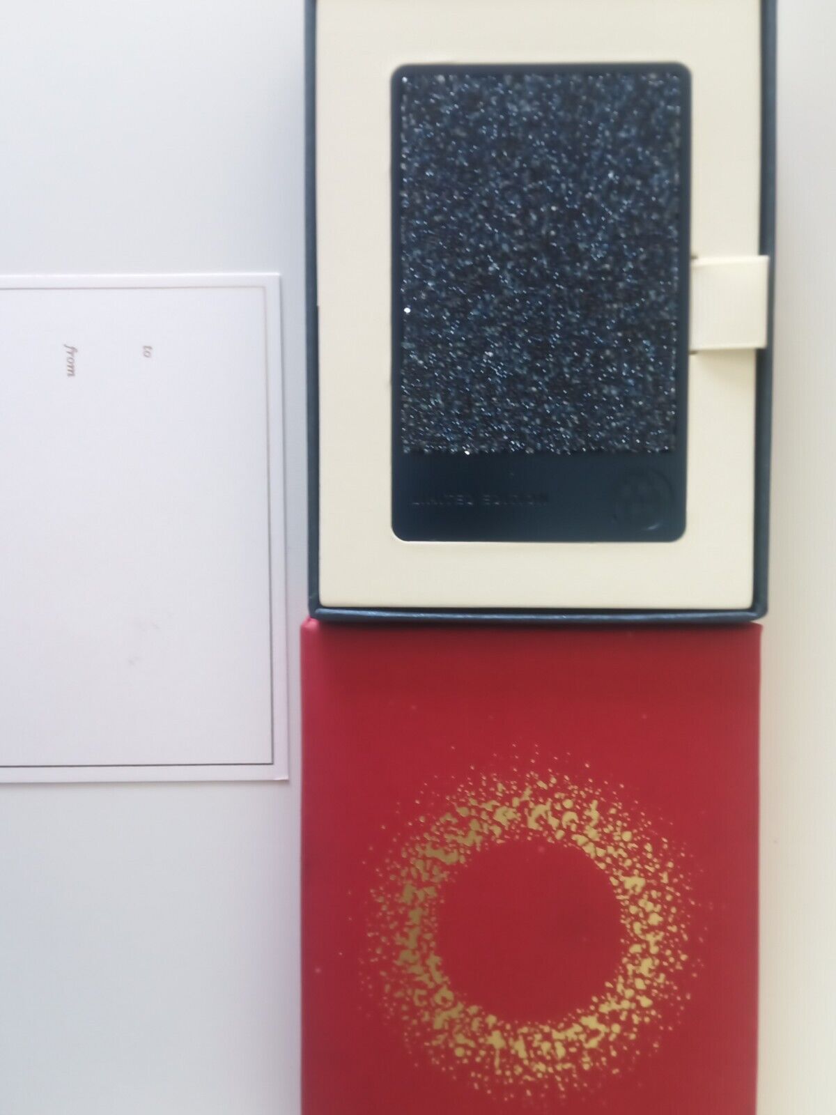 Starbucks Card 2015 Swarovski Crystal Limited Edition Metal Gift Card - Blue - Sold on eBay March 18th, 2025 for $350.00