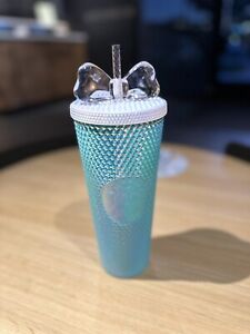 Starbucks Philippines 2023 Tiffany Bling Studded Tumbler w/Crystal Bow - Sold on eBay August 13th, 2023 for $203.00 (1 bids) 