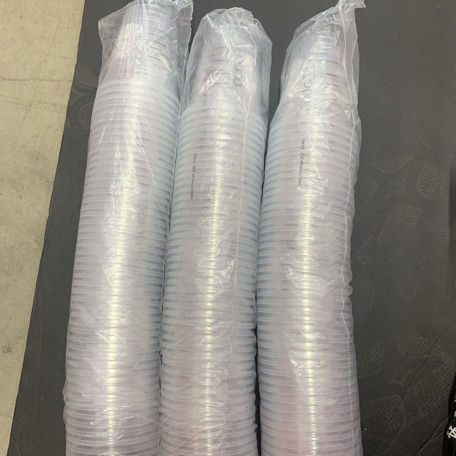 STARBUCKS disposable Clear Plastic CUPS Cold (16 oz) 150 Cups - Sold on eBay January 16th, 2025 for $69.99