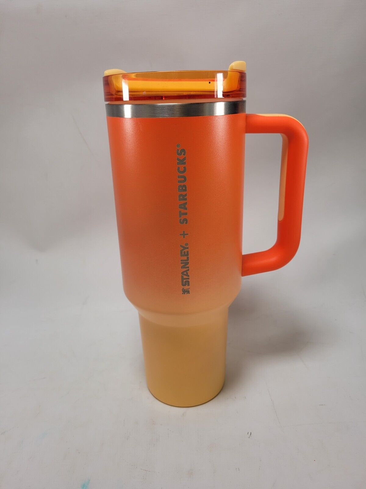 Stanley x Starbucks Orange Yellow Tangerine Gradient/Ombré Series 40oz - Sold on eBay January 27th, 2025 for $109.99