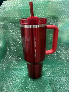 Starbucks X Stanley 2023 Holiday Red 40oz Tumbler Limited Edition, New In Box - Sold on eBay March 6th, 2024 for $210.50 (16 bids) 