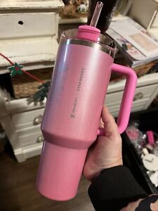 Stanley x Starbucks Exclusive 2024 Pink 40oz Tumbler NEW WITH TAGS SOLD OUT - Sold on eBay February 13th, 2024 for $207.50 (20 bids) 