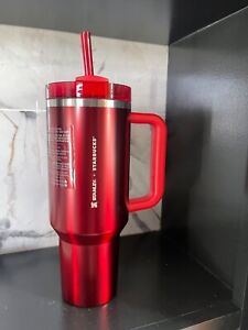 ?NEW LIMITED Starbucks x Stanley Cup Holiday 2023 Collab (40 oz) Red Tumbler ??? - Sold on eBay December 2nd, 2023 for $160.00 (30 bids) 