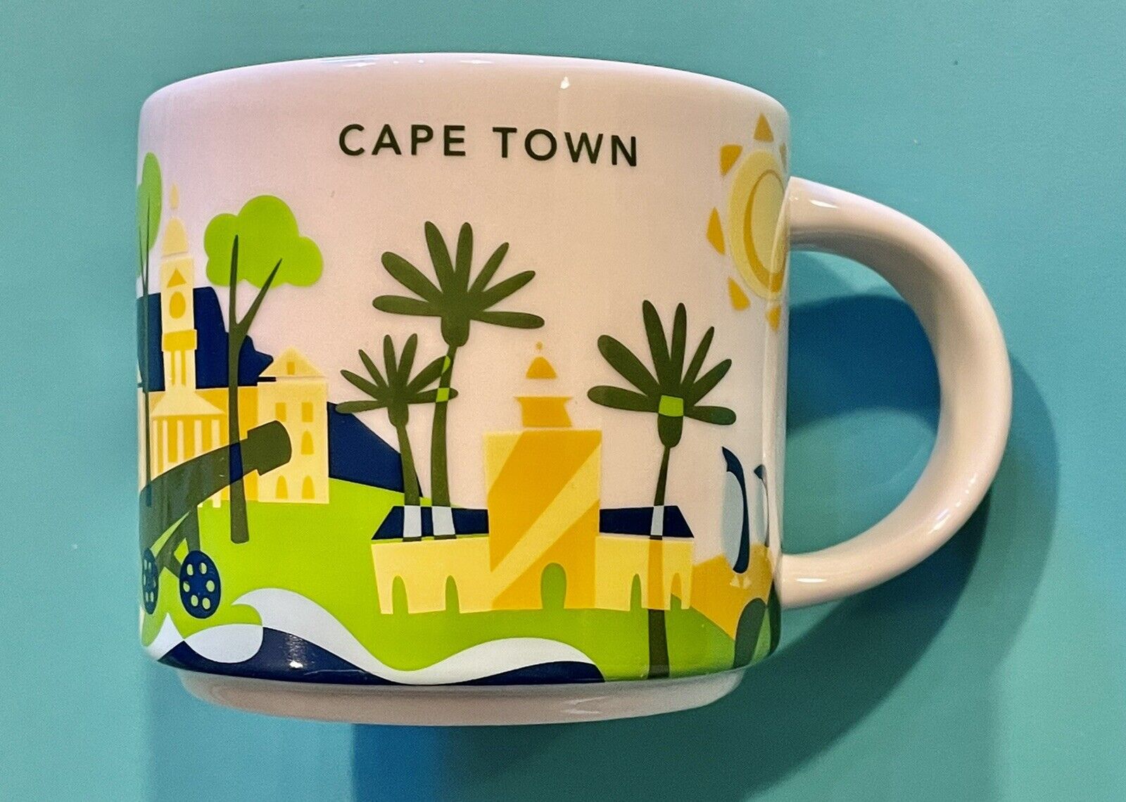STARBUCKS COFFEE MUG - CAPETOWN, SOUTH AFRICA ?? - Sold on eBay February 10th, 2025 for $75.00
