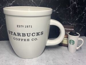 HOLY GRAIL Starbucks Collectible - GIANT Abbey Mug - RARE 5 GALLON 14