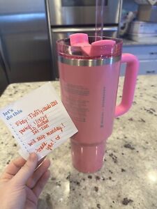 Stanley x Starbucks 2024 Winter Pink 40oz Tumbler In Hand! Quick Ship!? - Sold on eBay January 14th, 2024 for $278.00 (57 bids) 