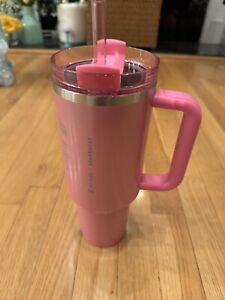 Target Stanley x Starbucks 2024 Winter Pink 40oz Tumbler New Target Exclusive - Sold on eBay January 8th, 2024 for $302.00 (40 bids) 