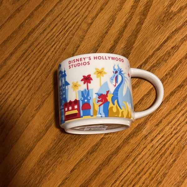 Starbucks You Are Here Disney Hollywood Studios 14oz Mug V2 Dragon - Sold on eBay August 11th, 2024 for $87.00 (9 bids) 
