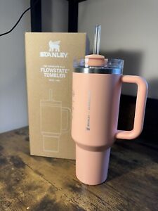 *RARE* Stanley x Starbucks Tumbler Cup Peach Pink 40 oz Target Exclusive Limited - Sold on eBay November 1st, 2023 for $177.00 (14 bids) 