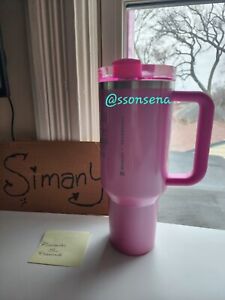 Stanley x Starbucks Winter Pink Target Exclusive 40oz Tumbler - Sold on eBay March 18th, 2024 for $290.00