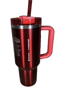 ?NEW Limited Starbucks x Stanley Cup Holiday 2023 Collab (40 oz) Red Tumbler ? - Sold on eBay January 22nd, 2024 for $287.00