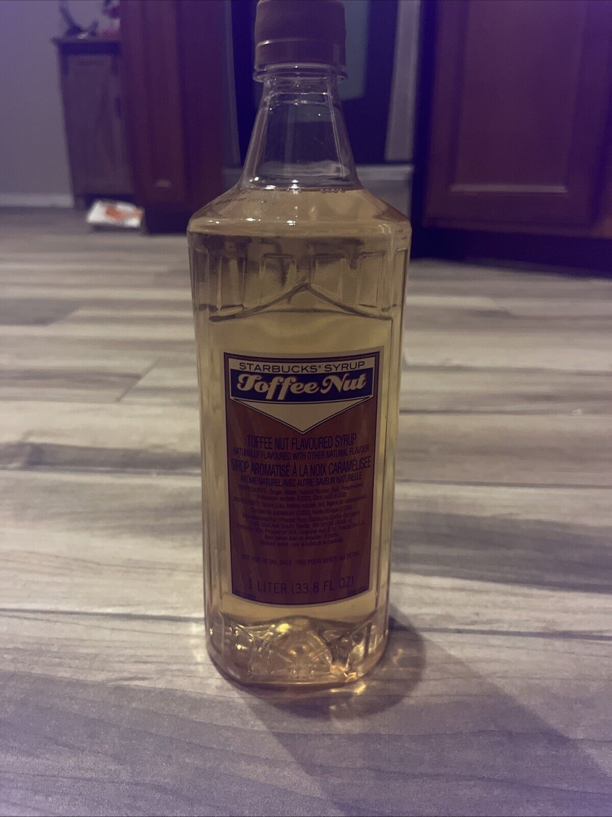 Starbucks Toffee Nut Syrup. 1Liter, BB  4/2025. - Sold on eBay December 30th, 2024 for $90.00