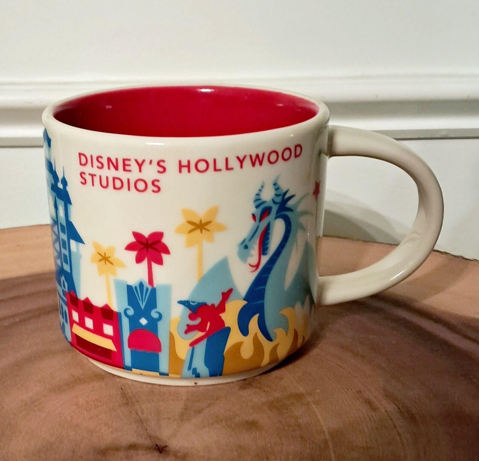 Starbucks You Are Here Disney Hollywood Studios Maleficent 14oz Mug V2 Dragon - Sold on eBay January 31st, 2025 for $100.00