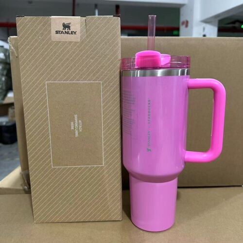 Stanley x Starbucks Winter Pink 40oz Tumbler 2024 Target Exclusive New - Sold on eBay March 20th, 2024 for $189.00