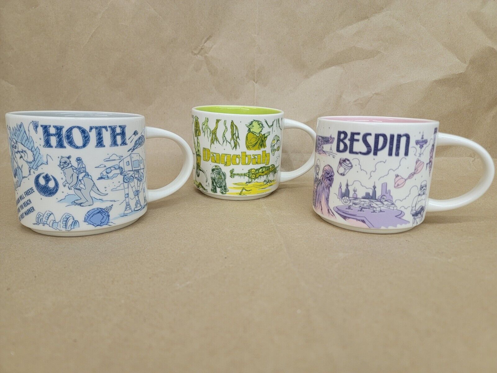 Disney Star Wars Been There Dagobah Bespin Hoth Mug Starbucks - Sold on eBay January 5th, 2025 for $299.99