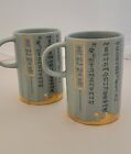 Set Of Two - Starbucks Korea Hangul Hunminjeongum mug 355ml, 12 Fl - Sold on eBay September 22nd, 2024 for $90.00